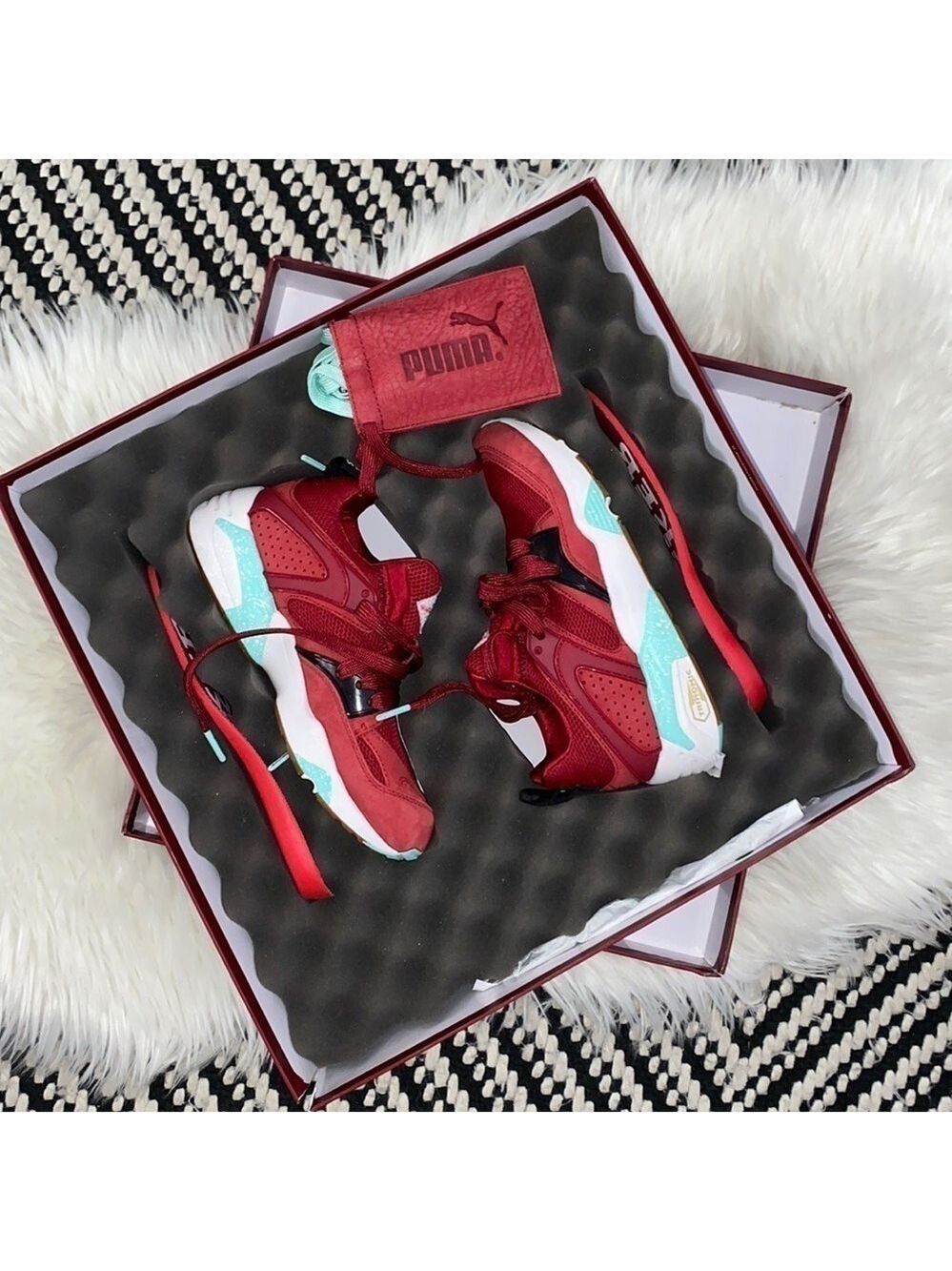 Puma X Sneaker Freaker blaze of glory blood bath shoes